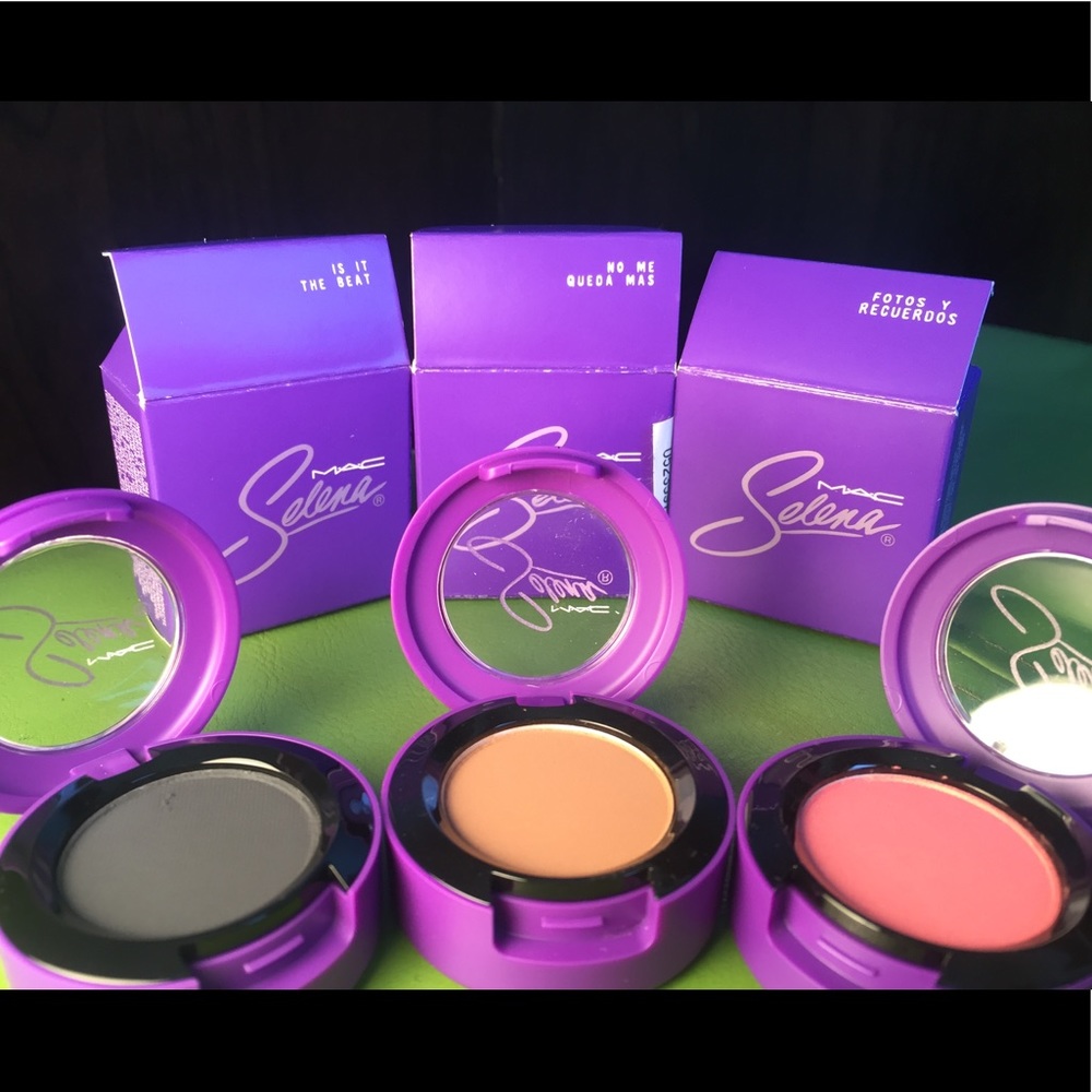 Selena MAC 3 shadows, 2 lipsticks SOLD OUT & disco